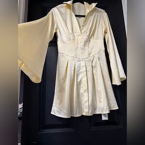 Cider Cream Corset Dress